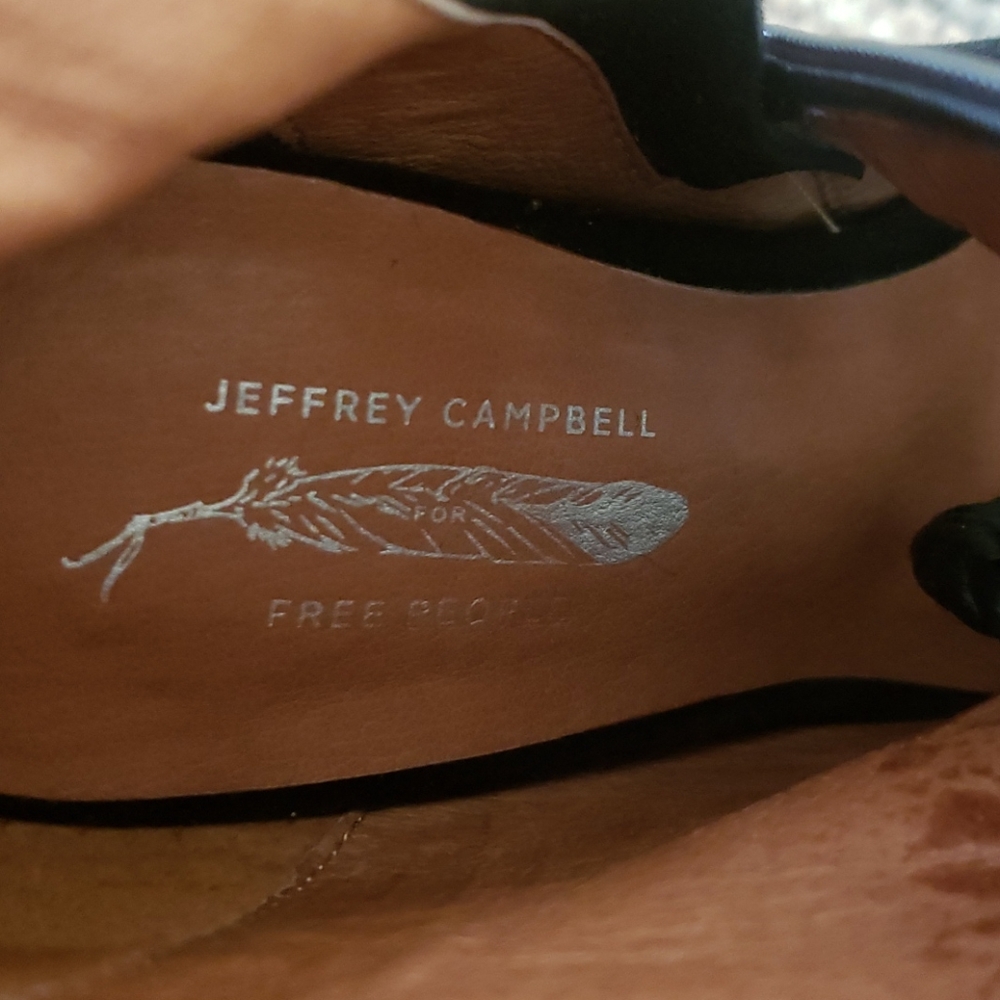 Jeffrey Campbell for Free Peoplw black booties - Picture 4 of 6